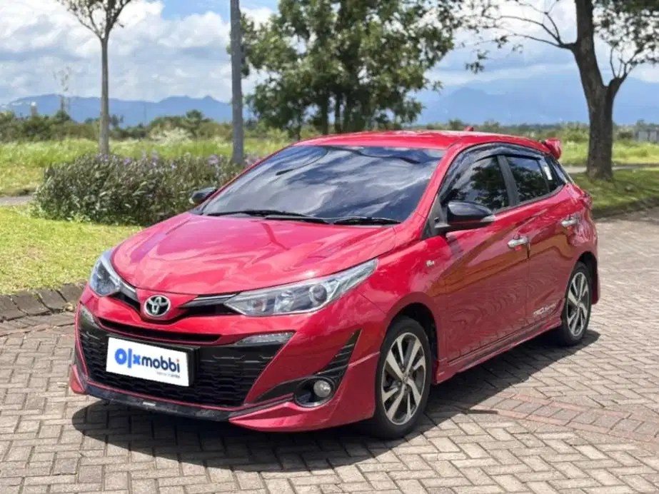 Low Km Toyota Yaris 1.5 S Bensin-AT 2020 Merah WAF