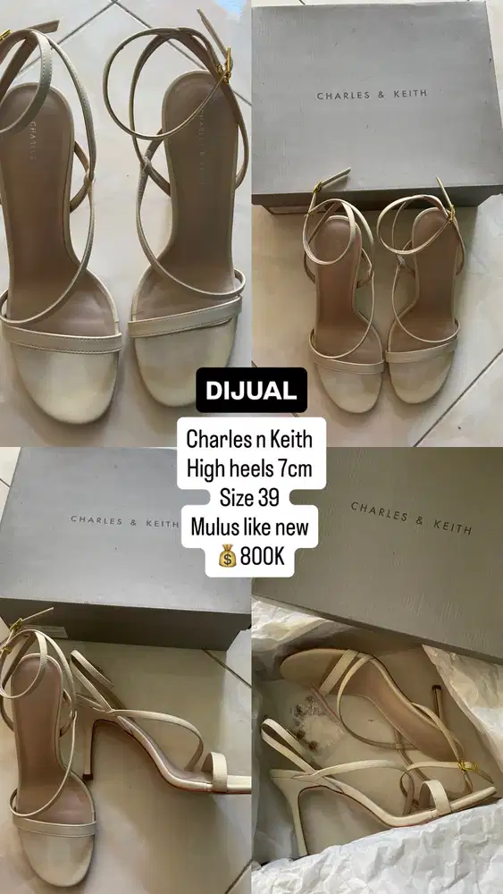 Sepatu heels Charles n Keith