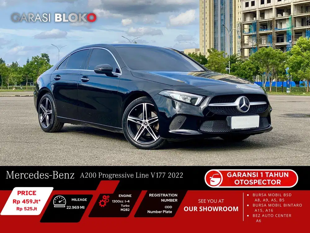 Warranty ON - Mercedes Benz A200 V177 Progressive Line Sedan CKD 2022