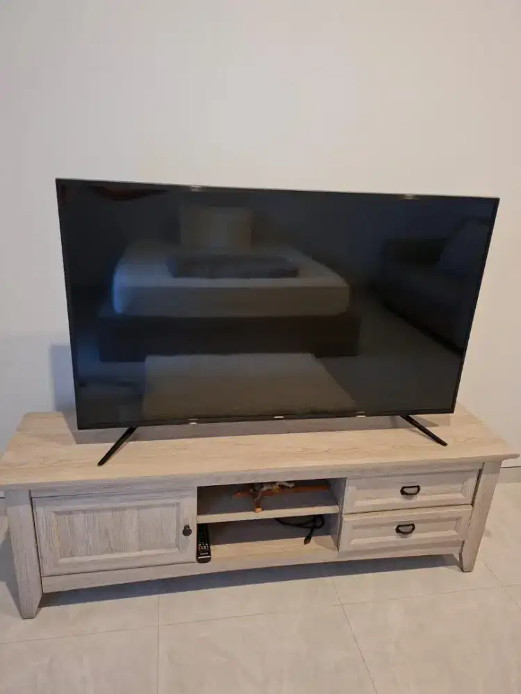 Di jual smart tv samsung 55inch 1 set sama home teater samsung