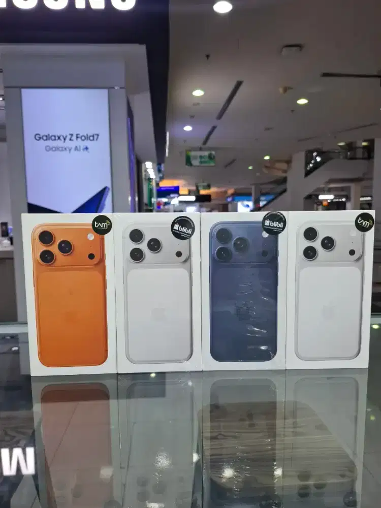 BISA COD IPHONE 17 PRO 256GB SILVER BARU MASIH SEGEL