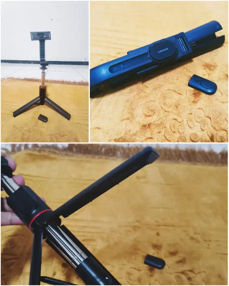 (Free/Gratis) Tripod Tongsis USAMS - 1 Pegangan Kaki Lepas