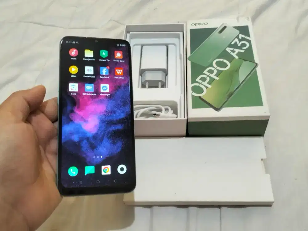 BUTUH UANG OPPO A31 RAM 8GB /256GB 4G LTE Duos 6,5in Fingerprint Mulus