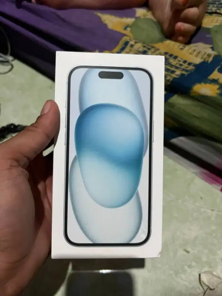 Iphone 15 128 Ibox  warna Blue Segel NEW