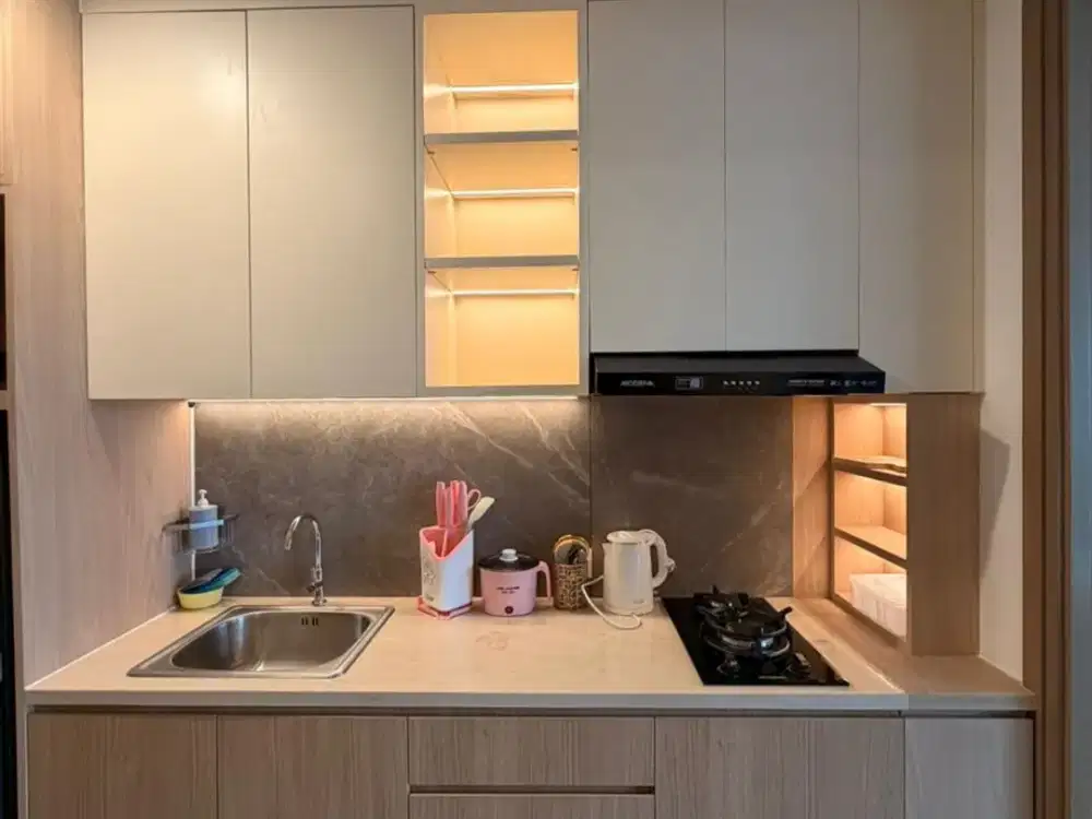 Apartemen Antasari Palace, Jakarta Selatan, 1 BR, Luas 46m2, Lantai Atas, Full Furnish