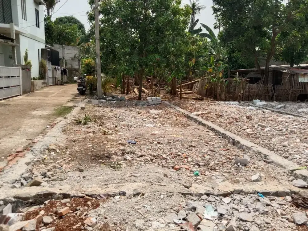 Bebas Banjir - Tanah Kavling Jatiranggon - SHM 4Jtan/m - 10 Menit Tol Jatikarya