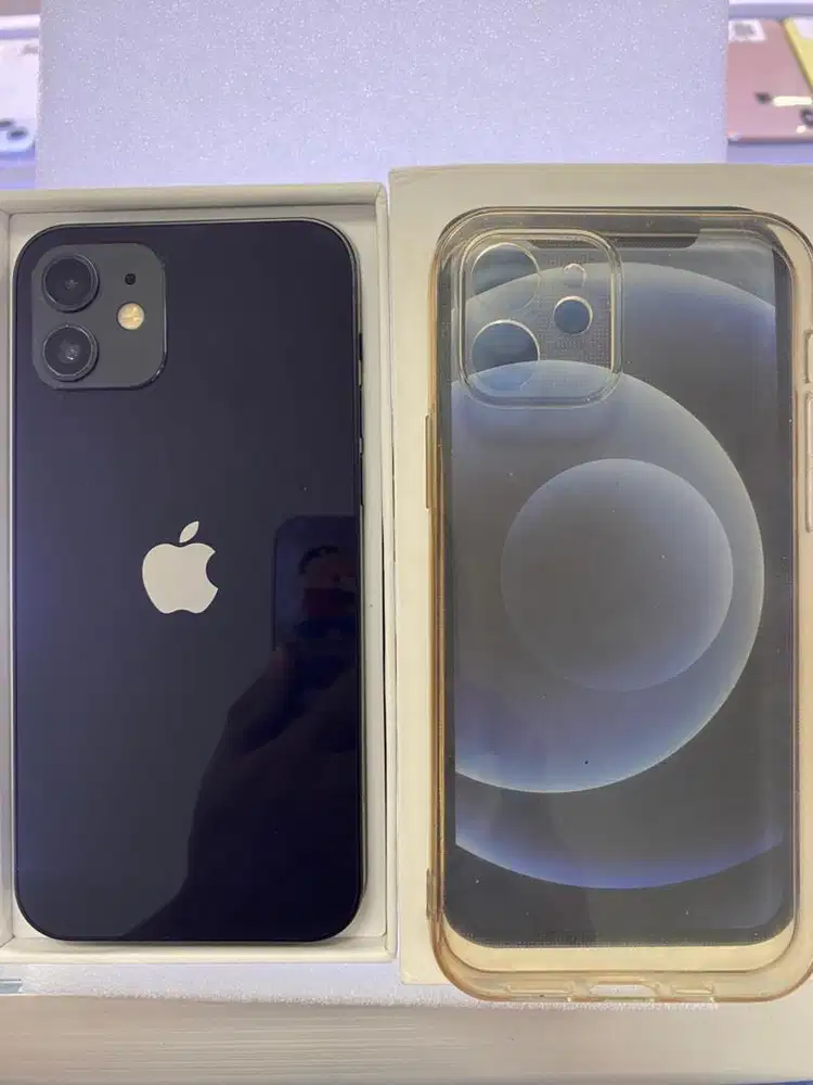 iPhone 12 inter LLA 128gb HB 91% tidak ada pembatasan sim