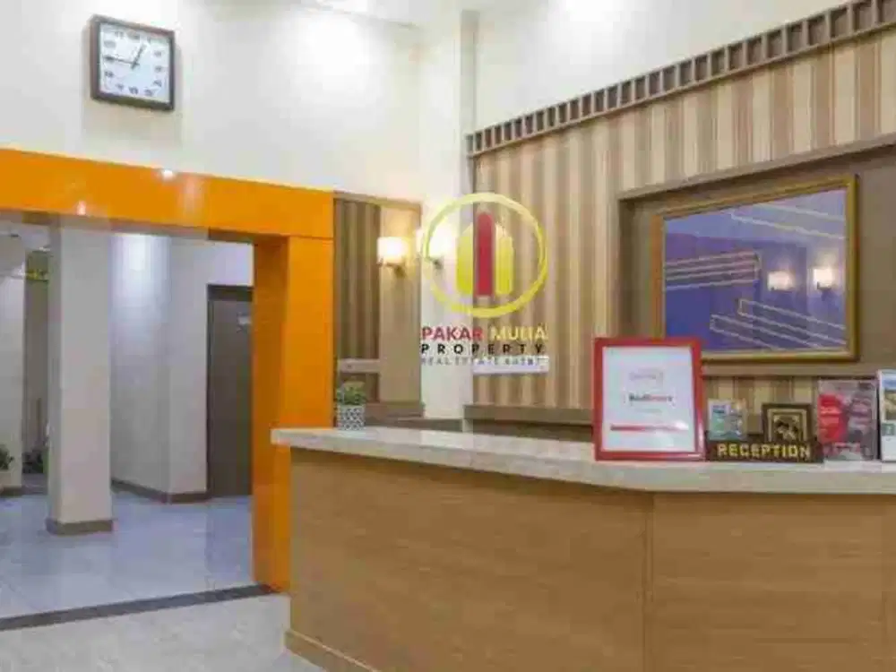 DIJUAL HOTEL AKTIF LOKASI STRATEGIS PUSAT KOTA BANDUNG - TURUN HARGA JADI 9M NEGO