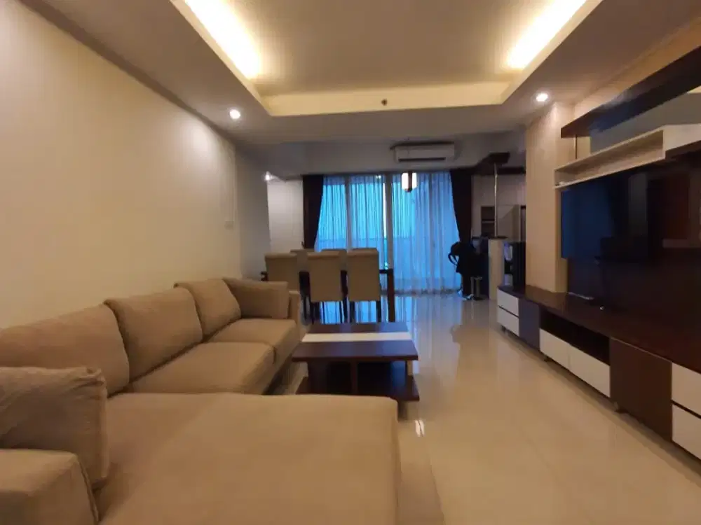 JUAL APARTEMEN KEMANG VILLAGE PRIVATE LIFT 3 BR FULL FURNISH JAKARTA SELATAN