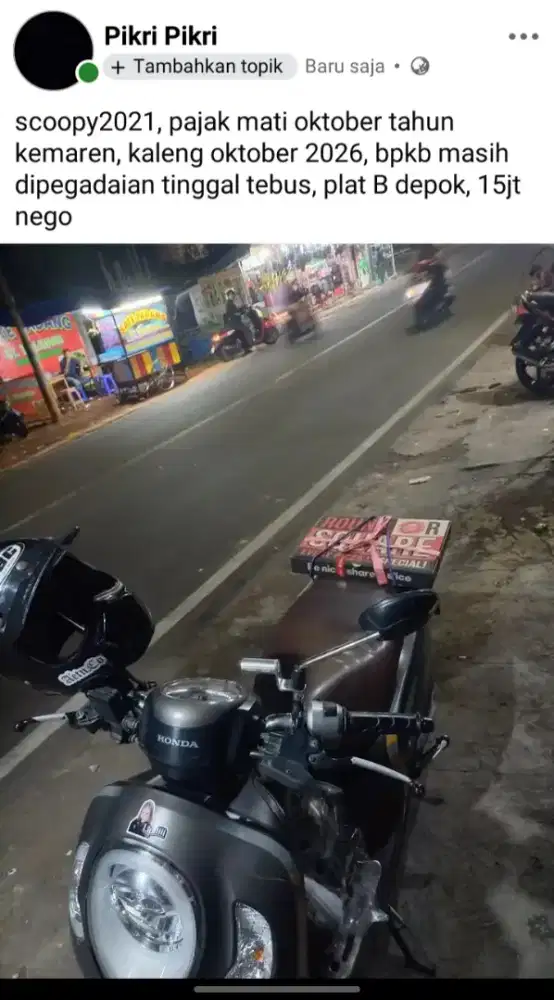 motor scoopy 2021