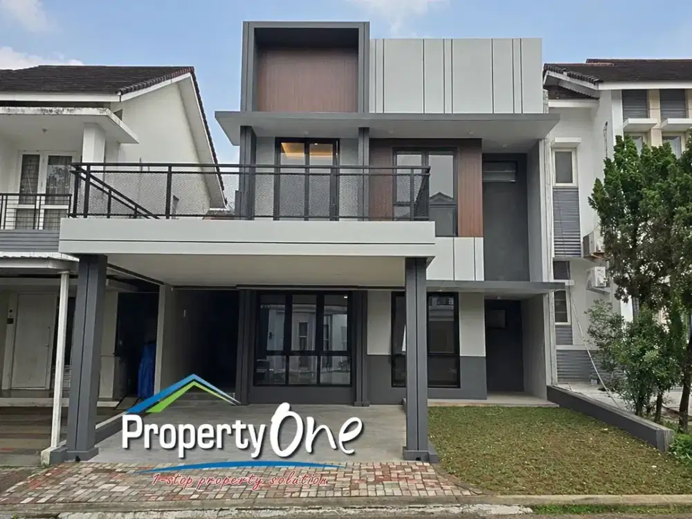 Jual Rumah 2 Lantai Full Renovasi Lokasi Strategis Di The Green Dekat Akses KRL Rawa Buntu Dan Tol BSD