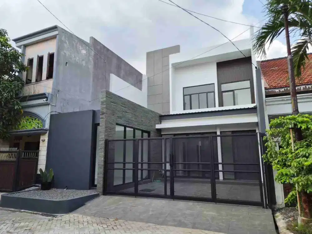 ‼️Rumah Baru Modern Minimalis 2 Lt Pandugo Rungkut ‼️