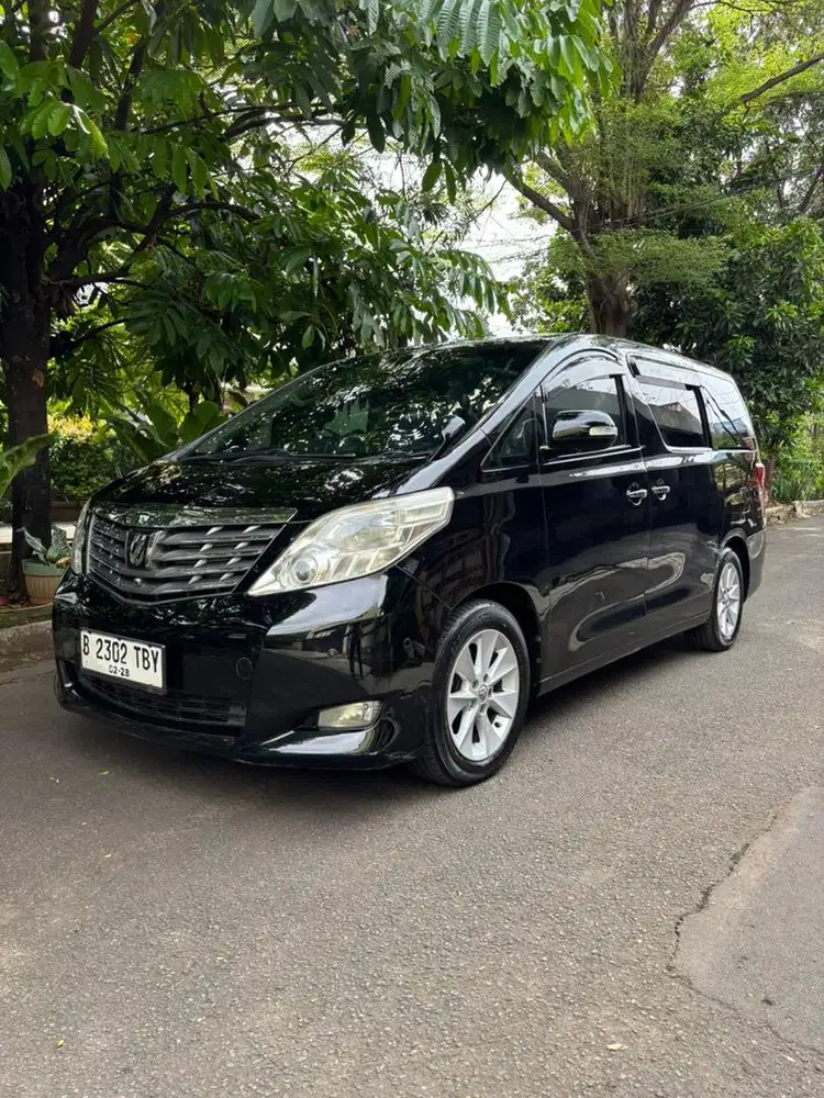 [CASH] Alphard G Premium Sound 2011 Murah Hitam