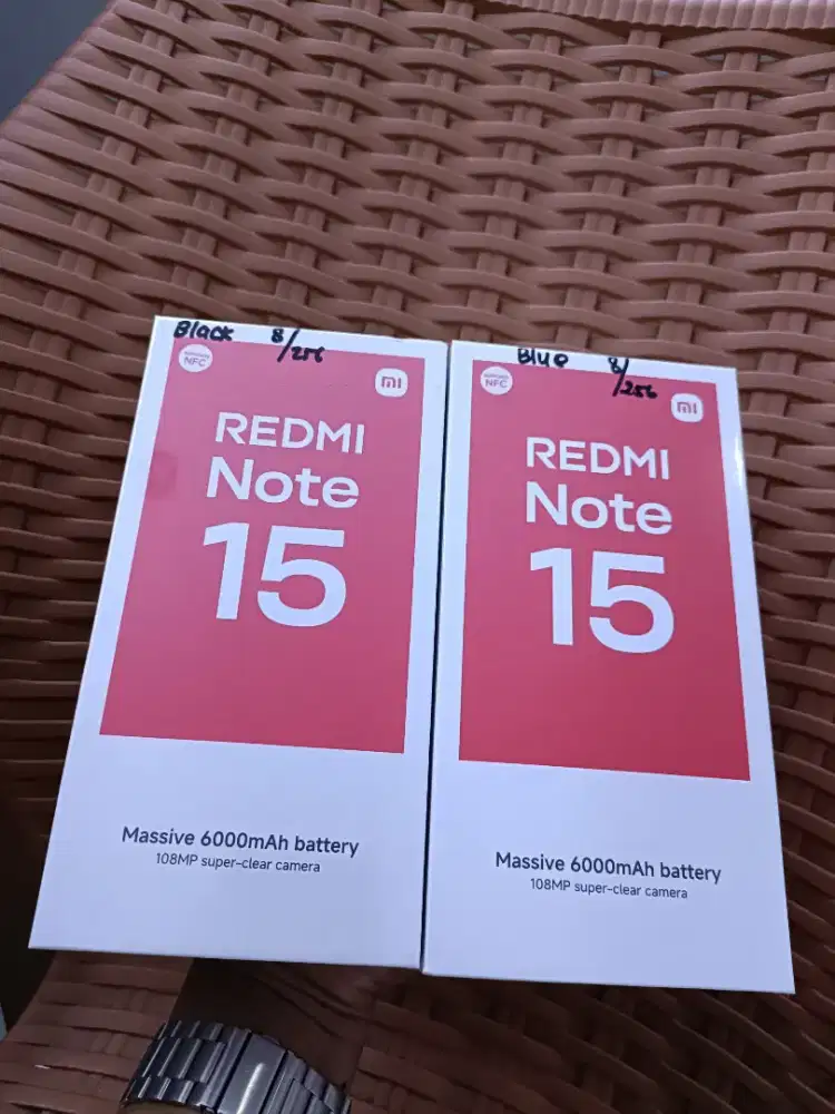 redmi note 15 8/256 8/128 murah meriah