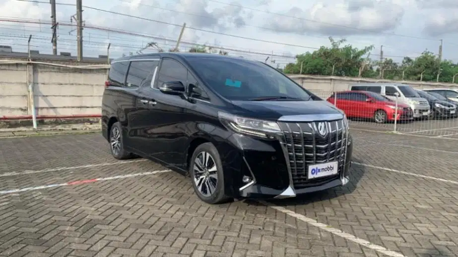 DP MURAH Toyota Alphard 2.5 G Bensin-AT 2018 Hitam CKPRB