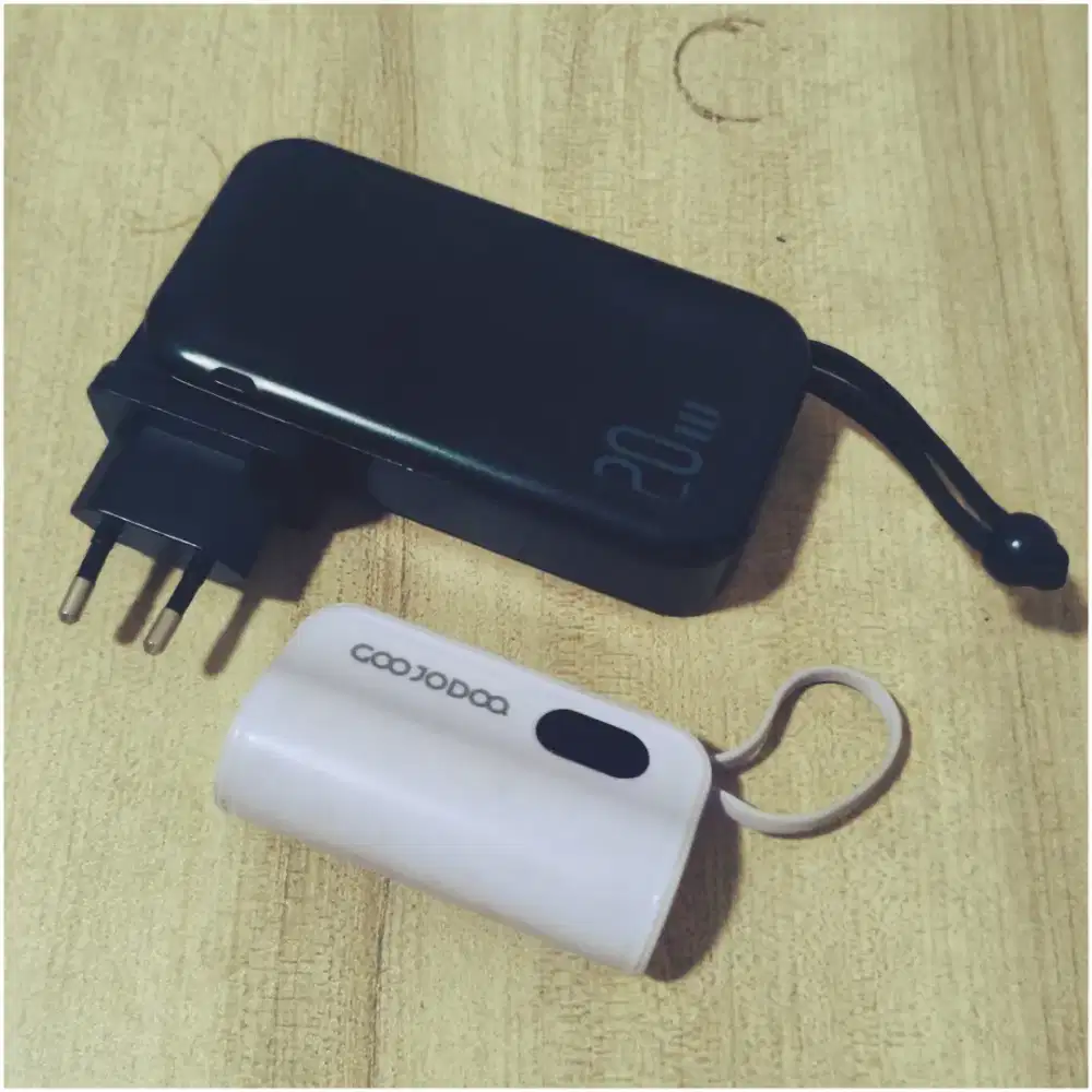 (Free/Gratis) Powerbank USAMS 10.000 & GOOJODOQ