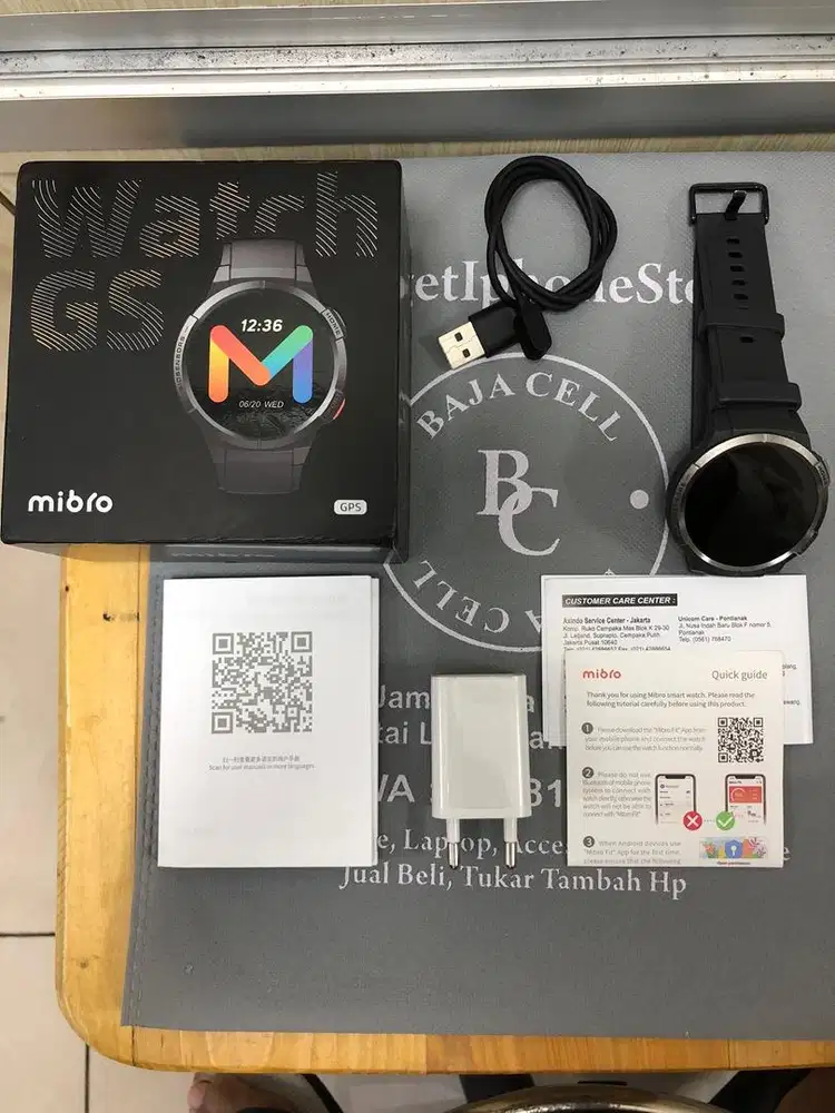 Mibro watch lcd amoled, gps dan kesehatan