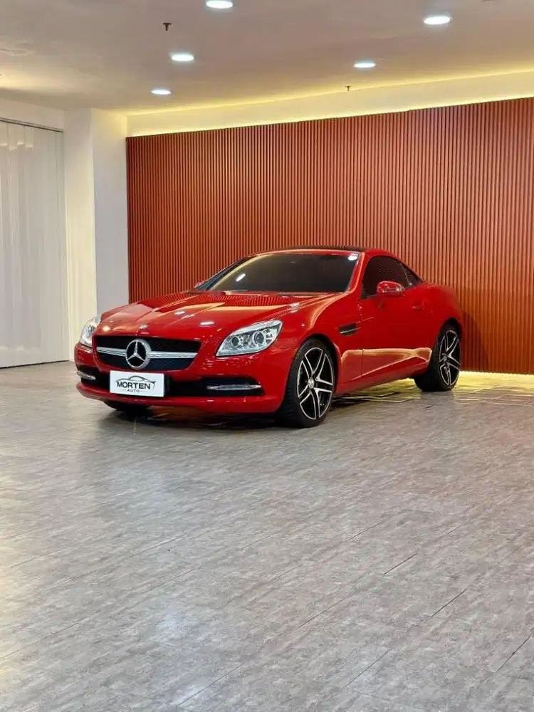 Mercedes Benz SLK 200 AMG CGI Tahun 2013 Km 27 Rb Recrod
