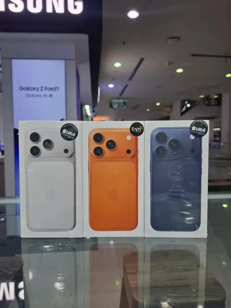 PROMO IPHONE 17 PRO MAX 256GB 512GB 1TB 2TB SILVER GARANSI IBOX
