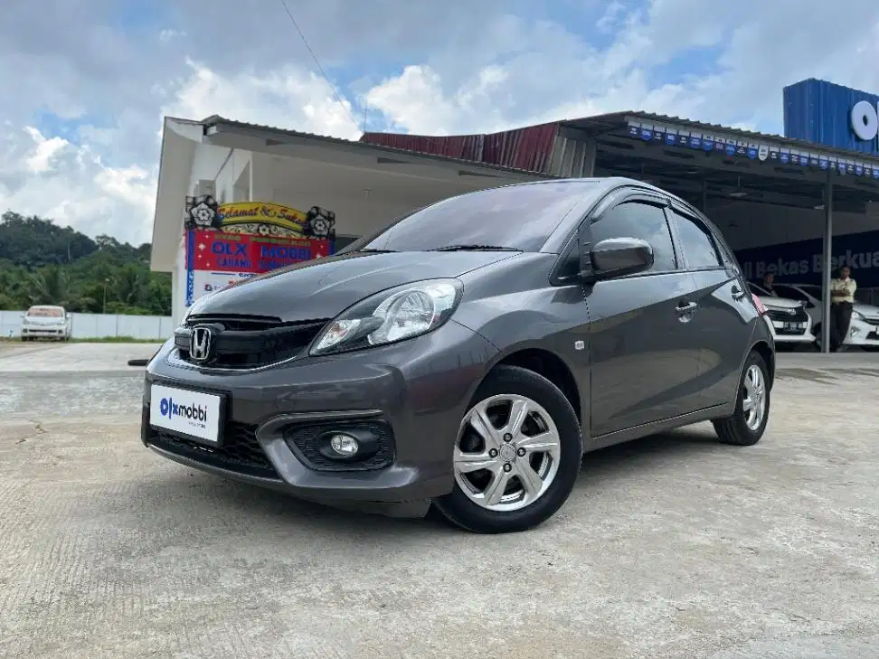 Honda Brio Satya 1.2 E Bensin AT 2016 Abu-abu