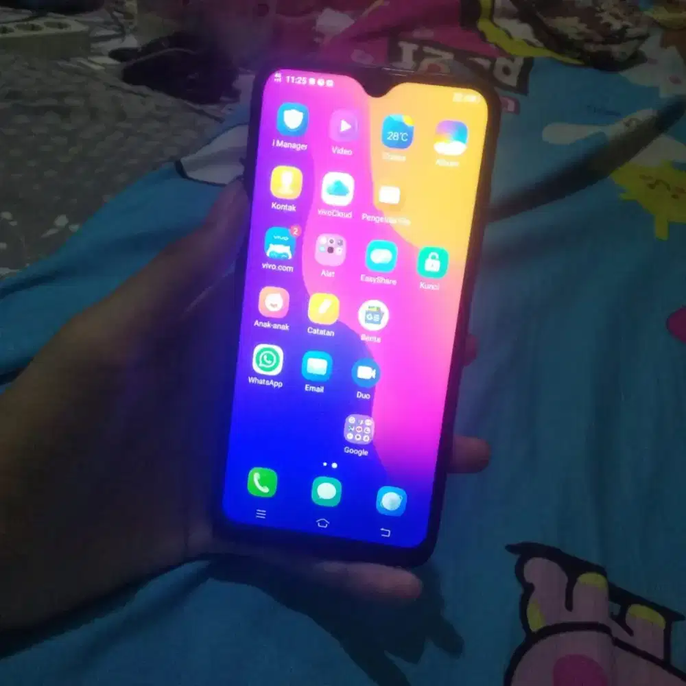Vivo Y 91 mau jual cepat .tidak ada yg rusak.cuma tombol on off. rusak