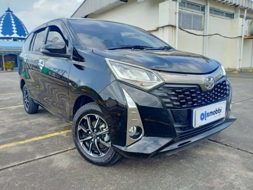 TDP 9,JT, Toyota Calya 1.2 G Bensin-AT Hitam 2025