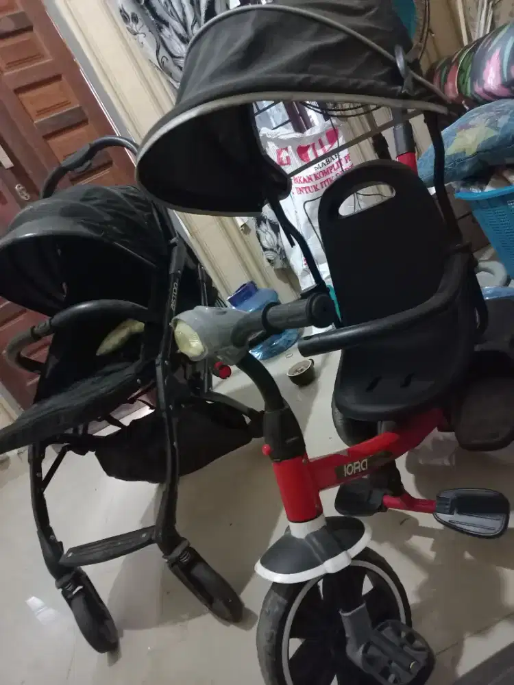Stoler dan becak anak