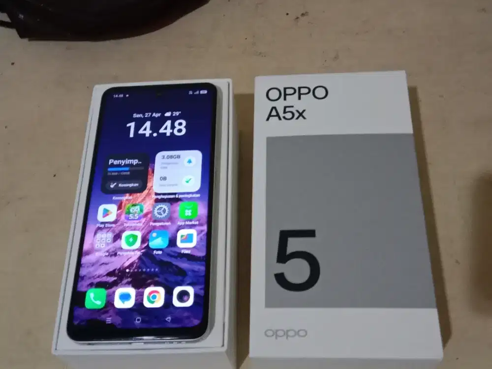 OPPO A5X RAM 4+4/128 OS 16