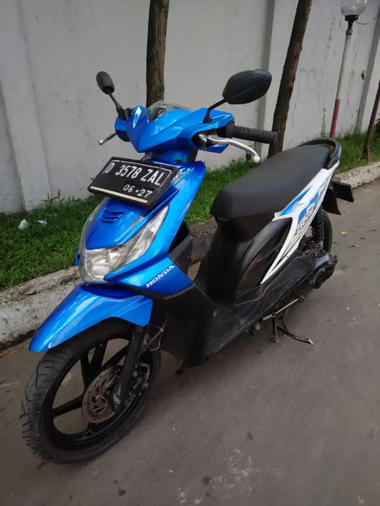Honda beat karbu tahun 2012 pajak isi mesin bagus pisan