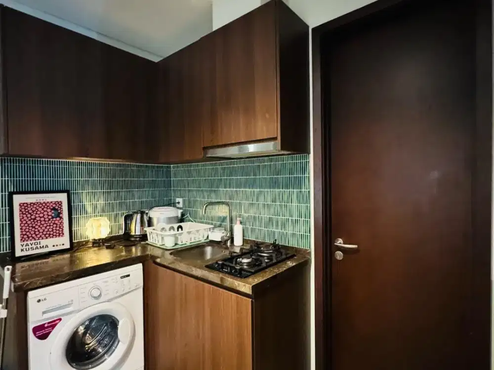 Apartemen Puri Mansion Jakarta Barat Type 1 BR Rapi Suap Huni