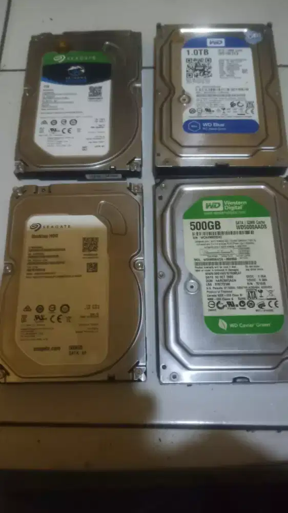 hard disk untuk pc /cctv 500gb dan 1tb harga borong