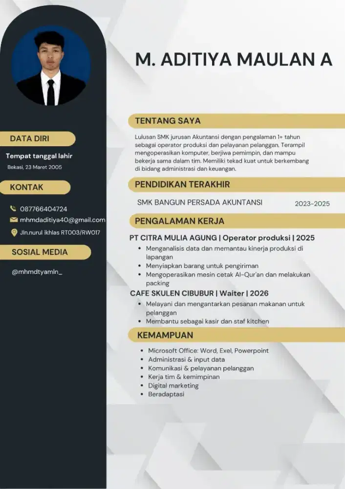 Info lowongan pekerjaan