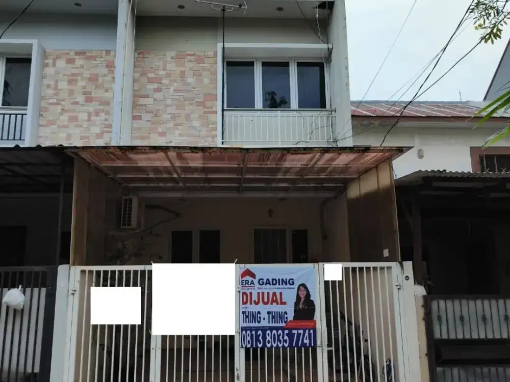 Ss.3584- Murah !! Dijual Rumah Minimalis 4,5 x 20 Siap Huni di Gading Griya Lestari Hadap Selatan