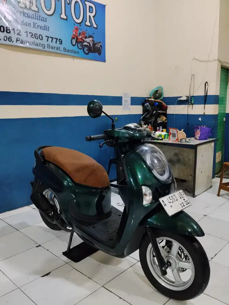 jual honda scoopy new 2025 [ km low 1ribu ]