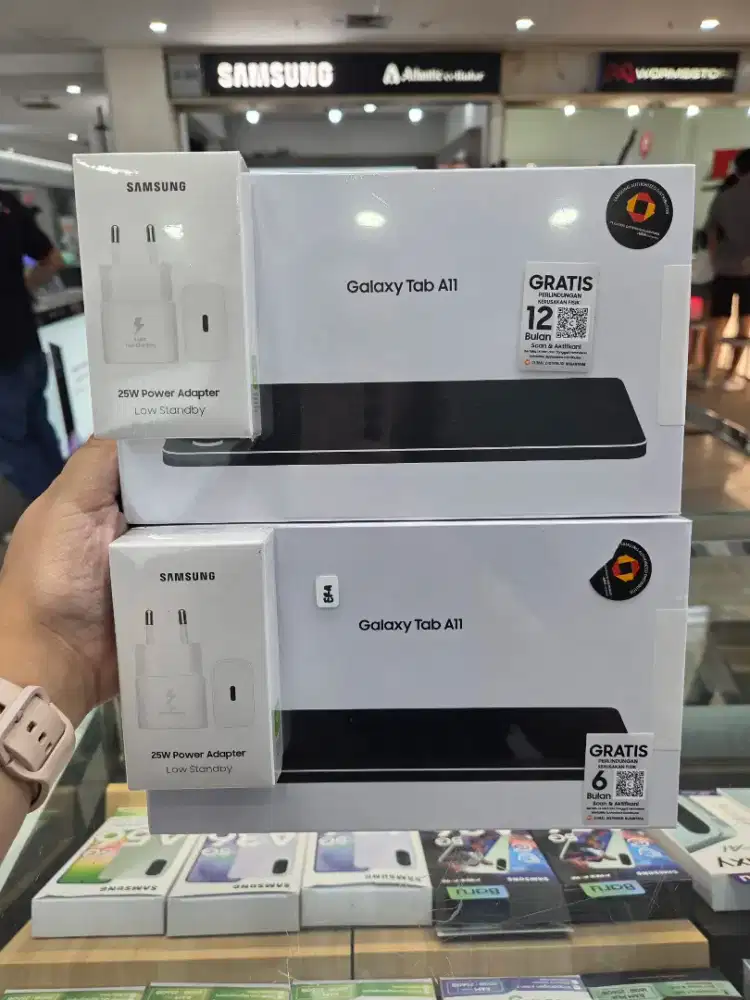 SAMSUNG GALAXY TAB A11 + FREE ADAPTER ORI 25W GARANSI RESMI SEIN