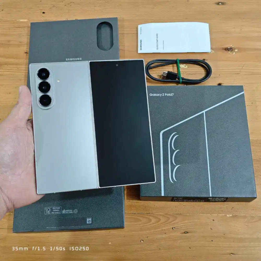 Samsung Z Fold 7 Resmi Sein 12/512 Gb Mulus Terawat Garansi Aktif