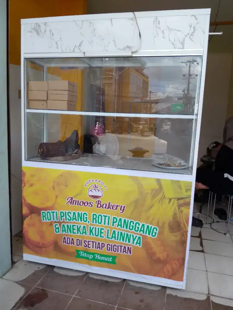 Rombong gerobak jualan