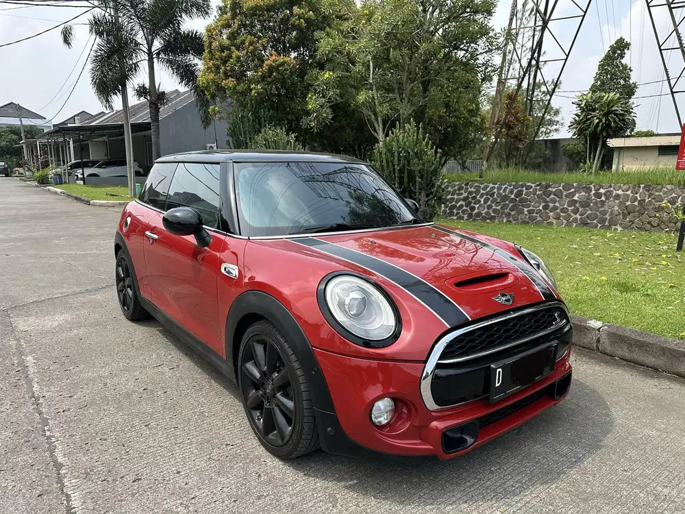 Odo 19 rb! Mini Cooper S turbo 2014 sunroof F56 jcw mobil coper copper