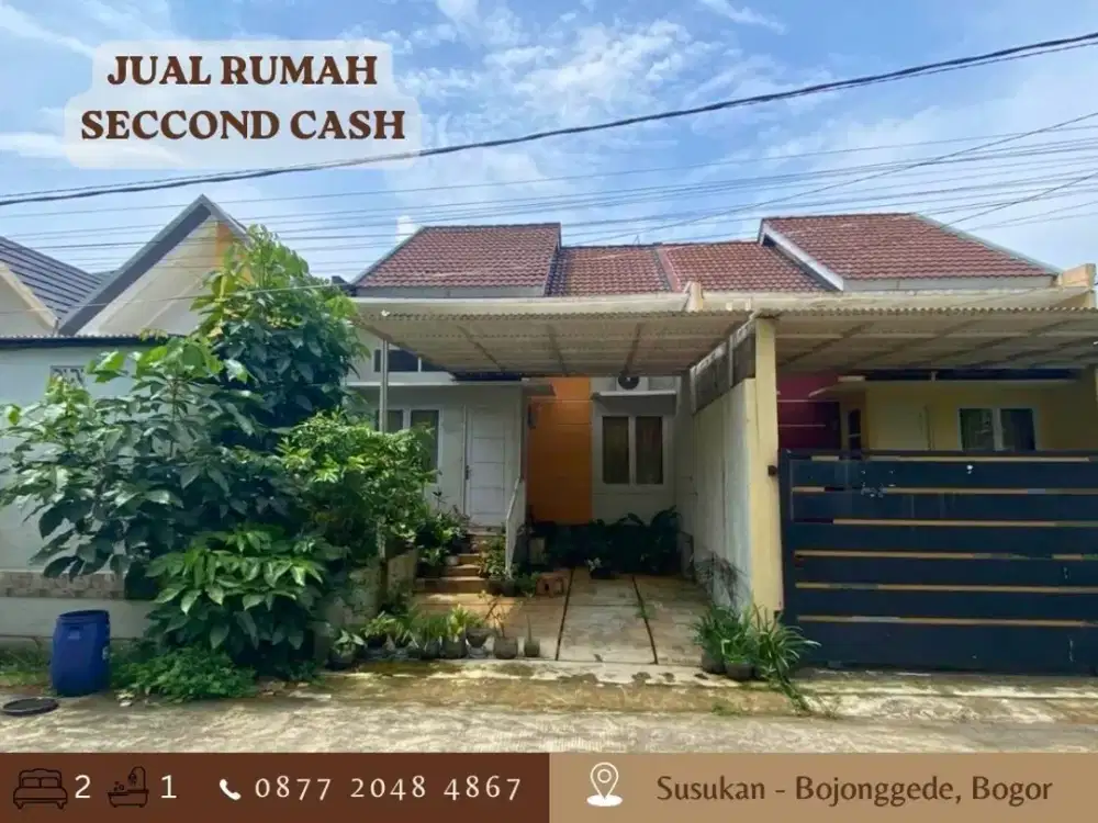 Rumah Jual CASH MURAH 418JT di Perum Intan Residence dkt Stasiun