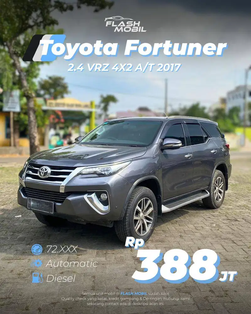 Toyota Fortuner 2.4 VRZ 4X2 AT 2017