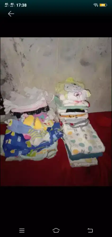 Pakaian bekas anak usia 0-1thn