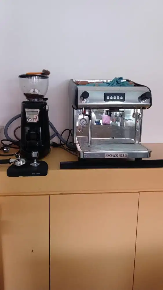 Mesin Kopi expobar single + Grinder Matic