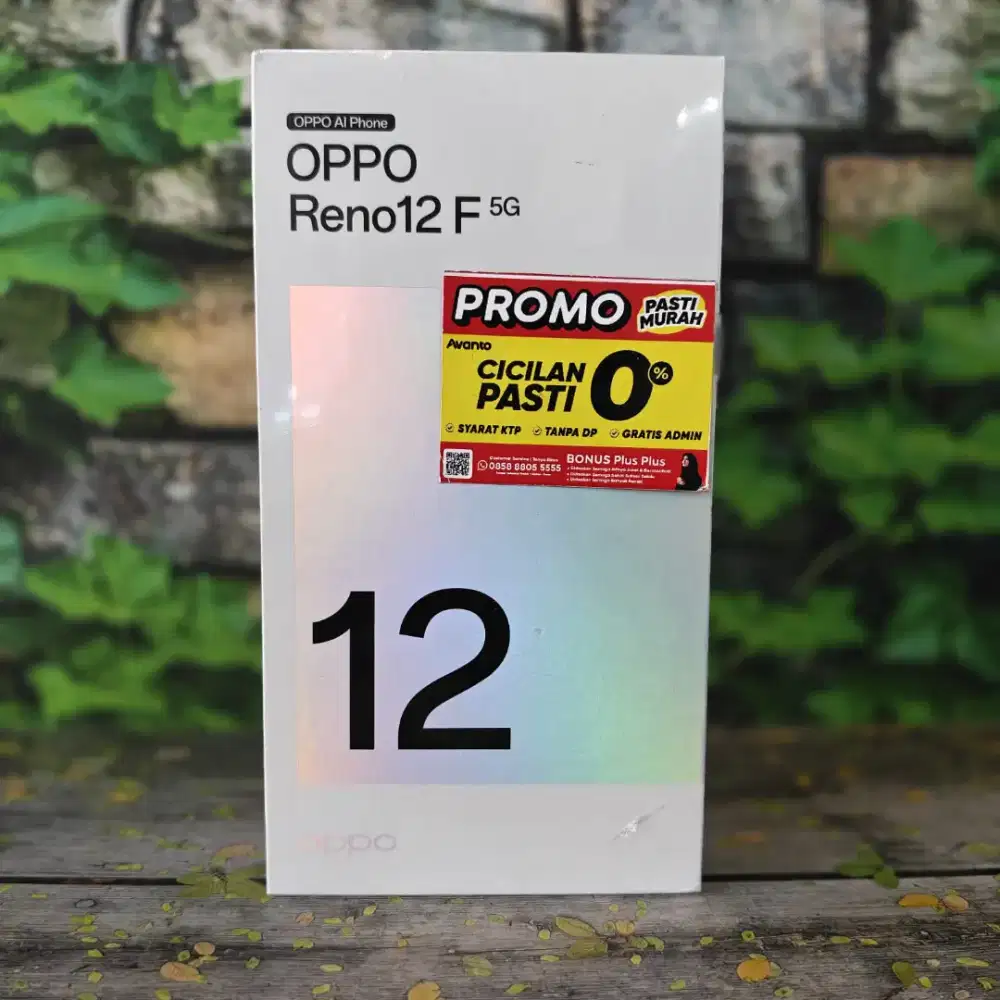 OPPO RENO 12F 5G RAM 12/512 FREE HIDROJEL KHUSUS HARI INI
