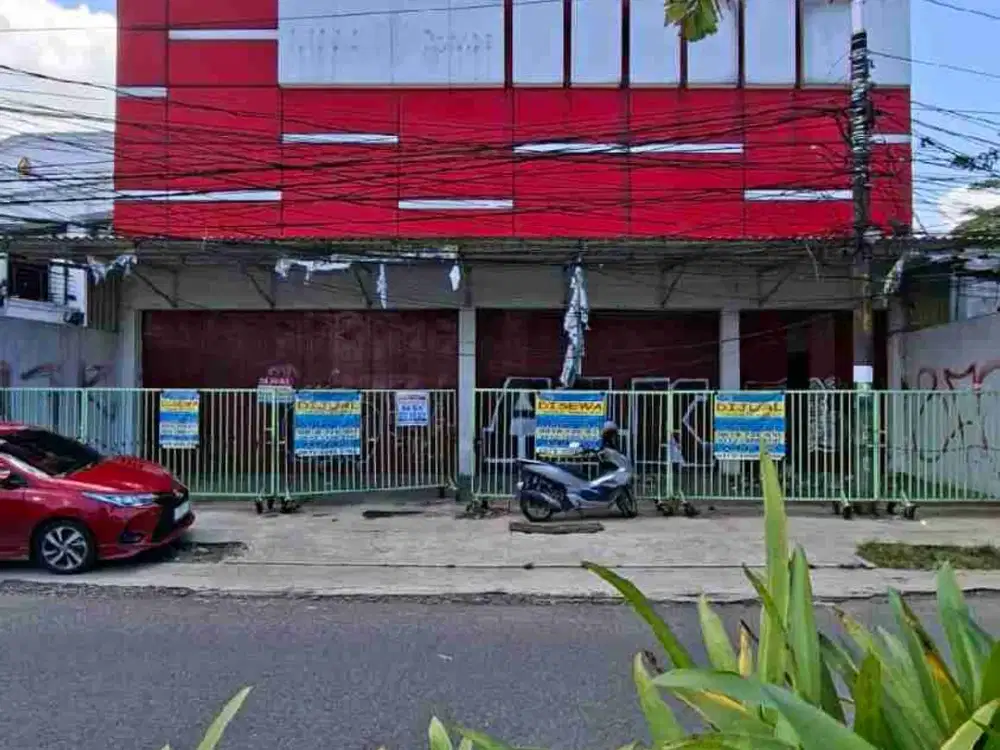 Ruko Yang Dapat di Jadikan Gudang atau Kantor di Pinggir Jalan Raya Sultan Agung Bekasi Barat.