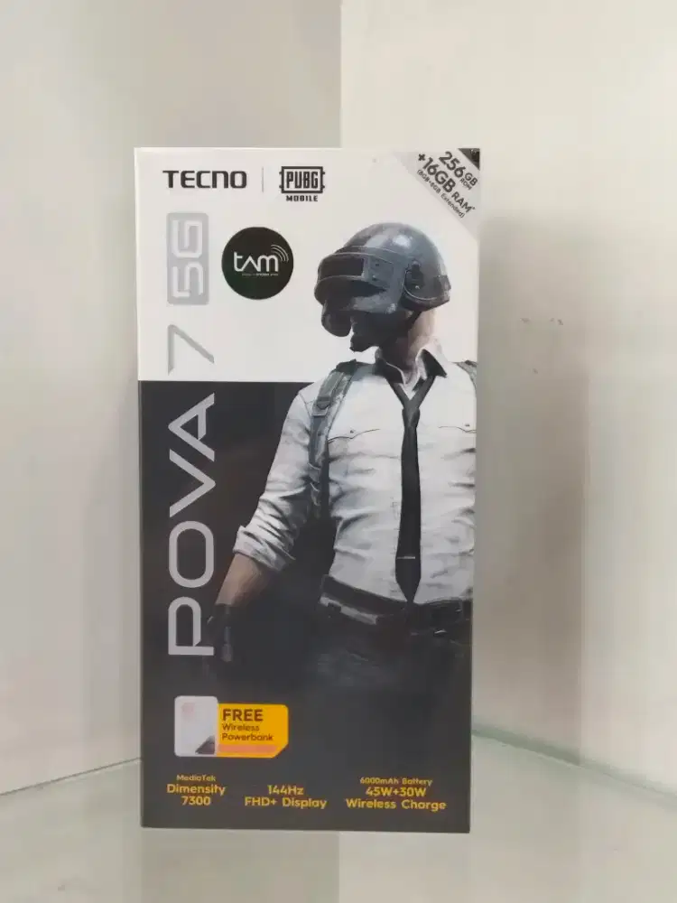 Tecno Pova 7 5G 8/256gb New Segel Garansi Resmi