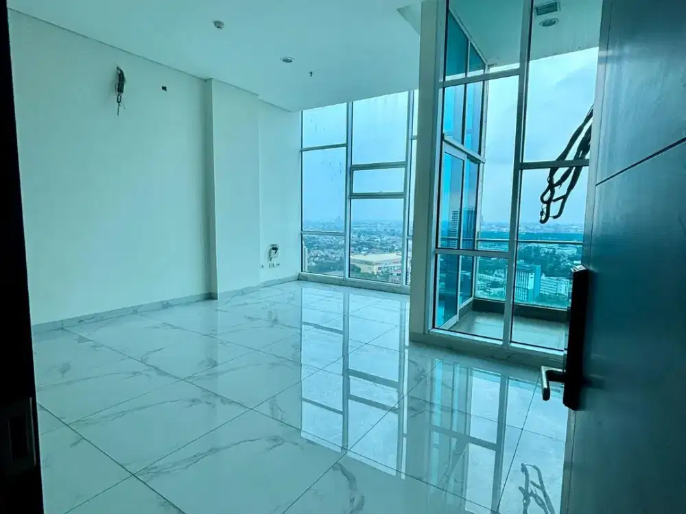 Dijual Penthouse Termurah 2 + 1 BR Unfurnished Apartmen Brooklyn Alam Sutera Tangerang