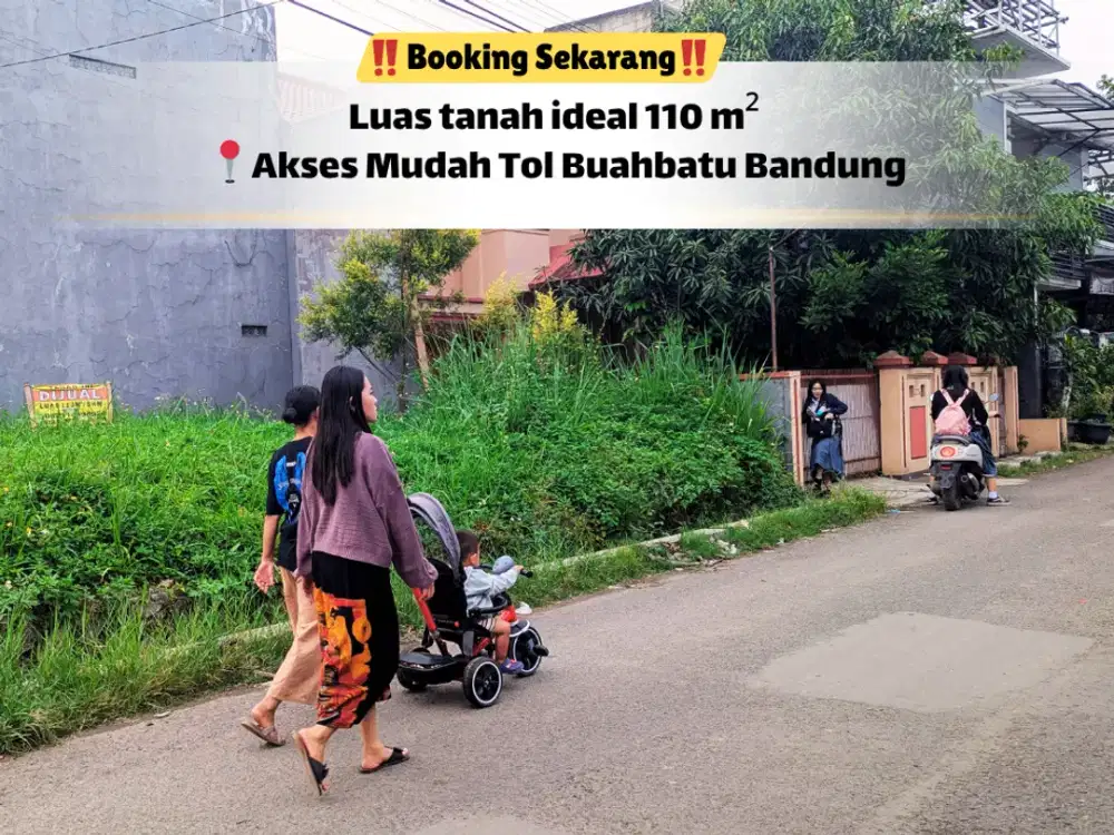 Tanah 110 m² – Gak Perlu Cari Lagi