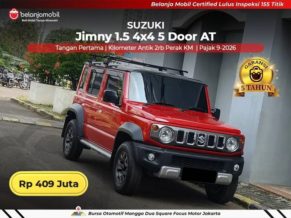 [ LOW KM 2RB ] Suzuki Jimny 1.5 4x4 5 Door AT 2024/2025