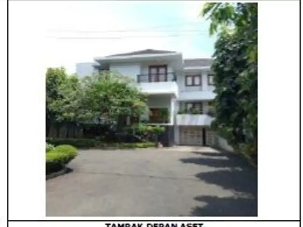 Di Jual Lelang Rumah 2 Lantai di Cluster Winville, Kav. N, Jl. Lebak Bulus Raya 1 Kelurahan Lebak Bulus, Kecamatan Cilandak Jakarta Selatan,