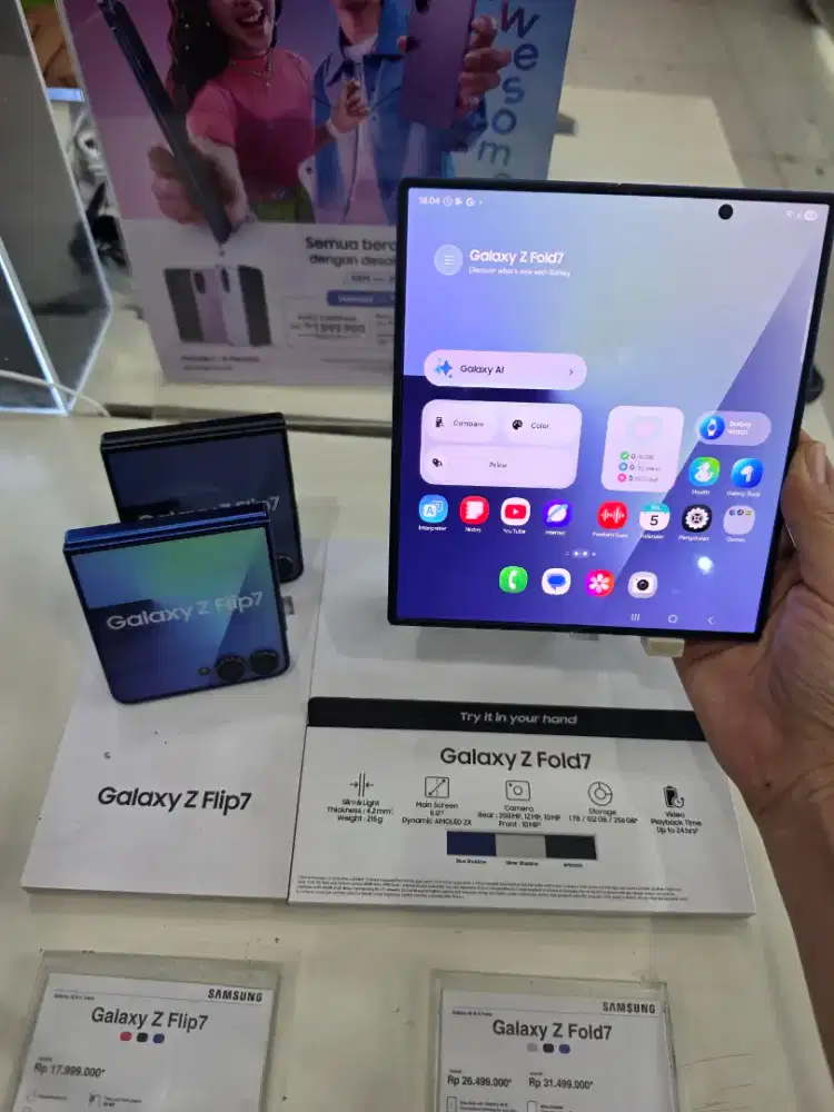 Samsung GALAXY ZFOLD 7 & ZFLIP 7